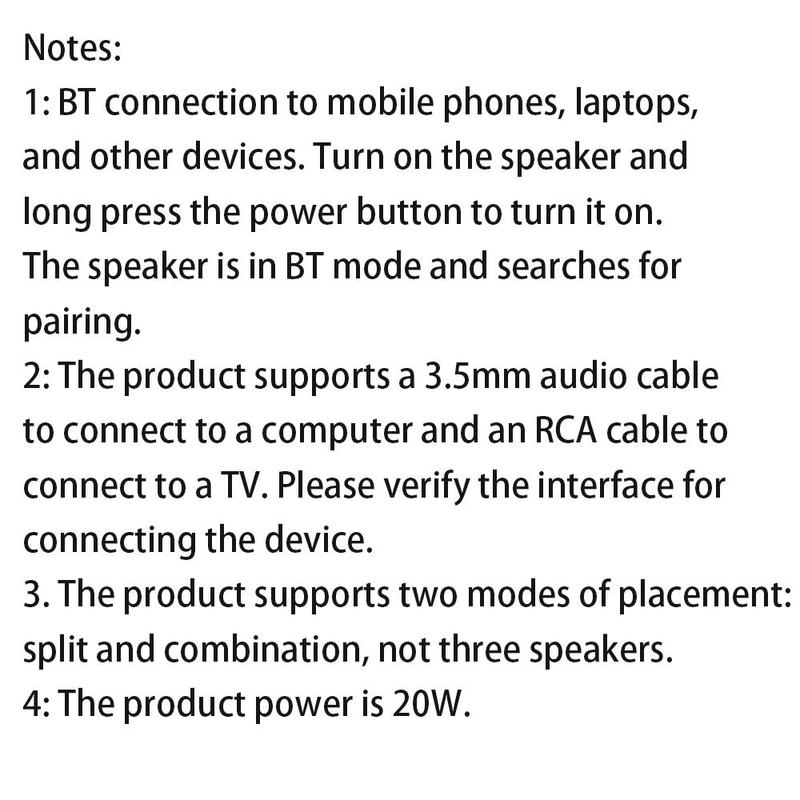 Wireless Bluetooth-compatible Soundbar, 1 Count Modern Design Bluetooth-compatible Computer Speaker, Portable Stereo Soundbar for Multiple Devices, Use for Spring Travel, Stocking Fillers Gift 3
