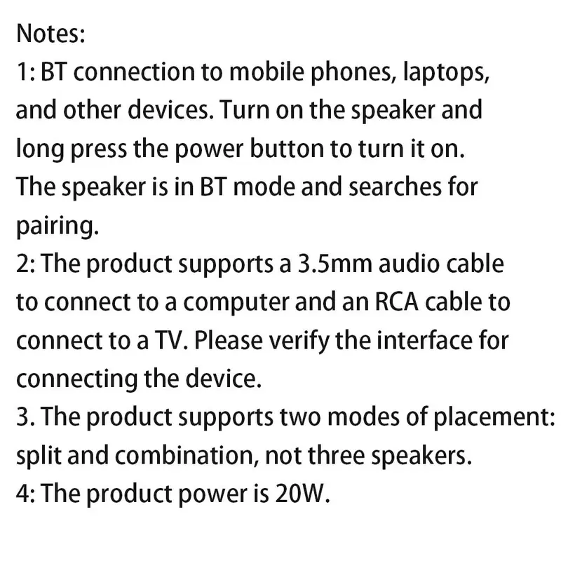 Wireless Bluetooth-compatible Soundbar, 1 Count Modern Design Bluetooth-compatible Computer Speaker, Portable Stereo Soundbar for Multiple Devices, Use for Spring Travel, Stocking Fillers Gift 2