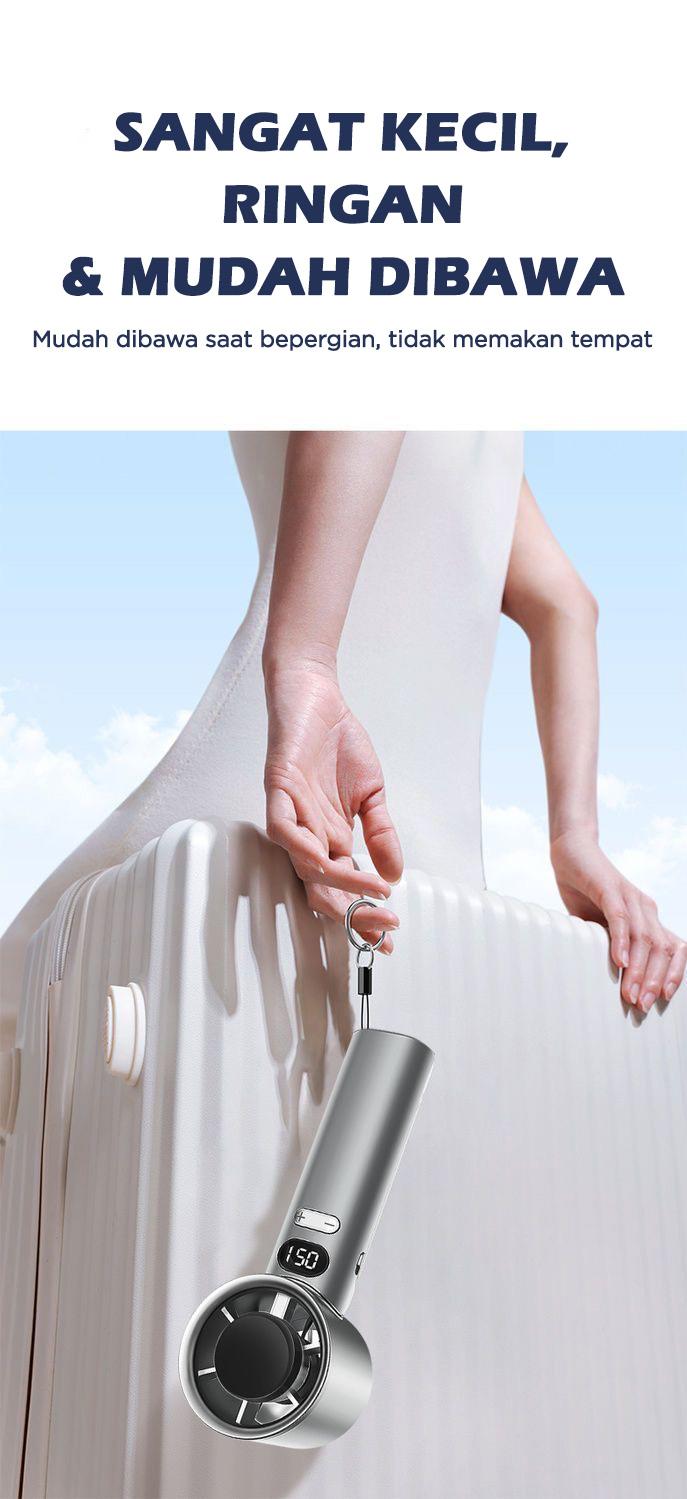 Sonix Mini Fan SF04 Kipas Angin Portable Genggam Strong Cooling Turbo Fan High Speed 120 Gear Wind Digital Display Adjustable Wind 3000mAh | Kekinian Sonix Mini Fan SF04 Kipas Angin Portable Genggam Strong Cooling Turbo Fan High Speed 120 Gear Wind Digital Display Adjustable Wind 3000mAh | Kekinian