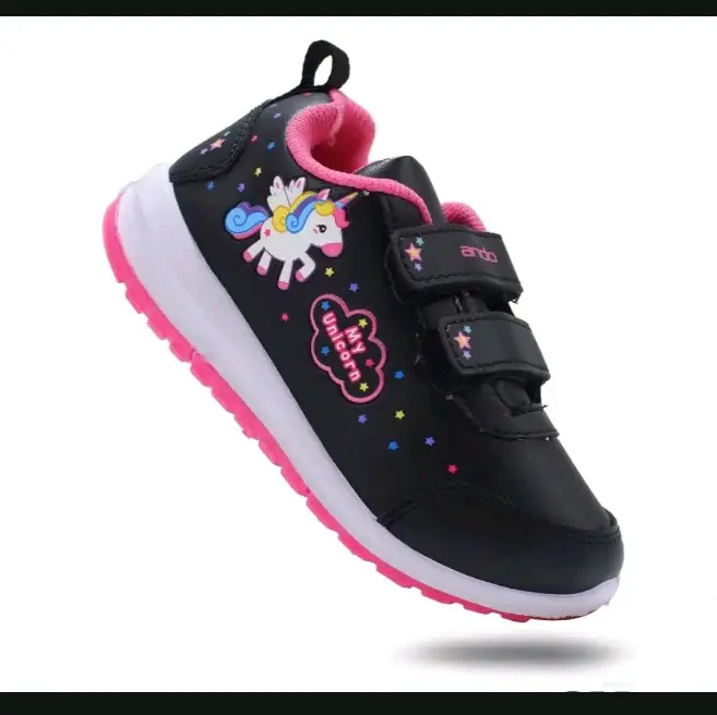 Sepatu Ando Karakter Anak Perempuan Sepatu Sekolah TK Sepatu Paud Sepatu Balita Pink Cewek Hitam pink Putih Merah Fashion Sd 4