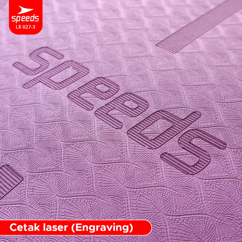 SPEEDS SNI Matras Yoga Mat Tebal 6mm Senam Mat Alas Olahraga Karpet Yoga Berstandar 027-3 8