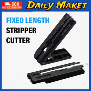 Fixed Length Fiber Optic Stripper Cutter Fixed-Length Two In One Guide Rail