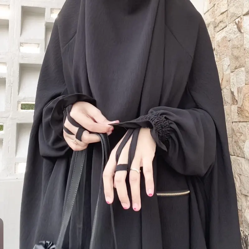 Tsurayya -(FK+Rok) Inara one set crinkle airflow syari set frenchkhimar dan rok 4