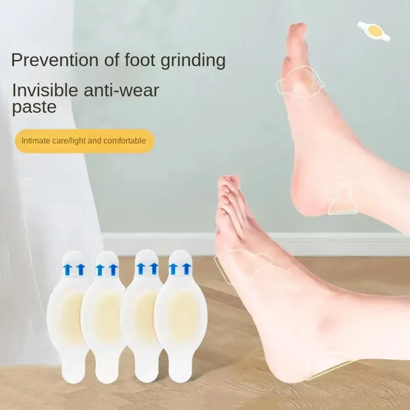 Transparent Invisible Anti-Wear Paste Thickened Toe Stick Colloidal Mill Forefoot Pad Heel Grips Gel Pad Waterproof Bubble Proof DIY Stickers