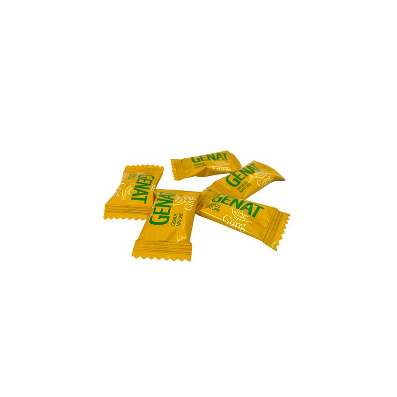 Combo 2 Hộp Kẹo Genat Gừng (Hộp 100 viên) - Genat Snack Ăn Vặt Food Candy kẹo trái cây kẹongậm 3