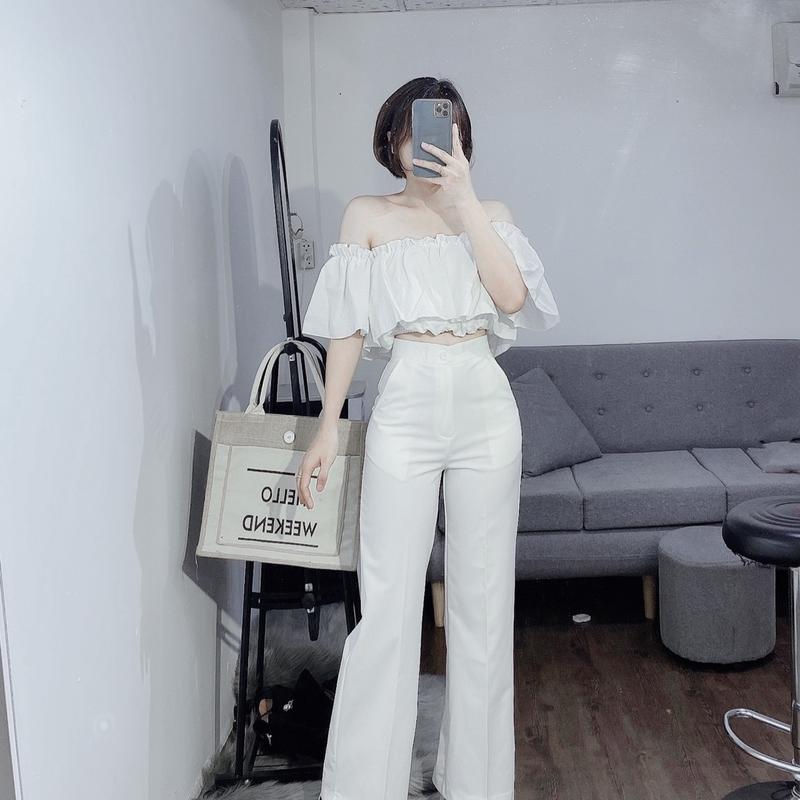 Chân váy A có quần bên trong vải dày dặn(dài 35cm) 5