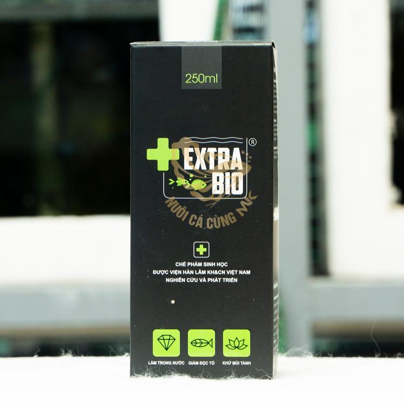 Extrabio Vi Sinh làm trong nước, tạo môi trường nước ổn đinh để nuôi cá