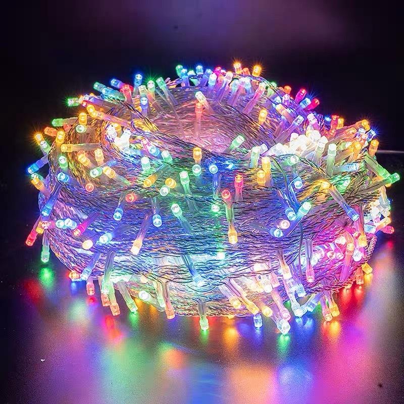 Pisca Pisca 10Metros 100Leds Luz Coloridos 110V 220V Para Iluminação De Natal E Decoração De Festa