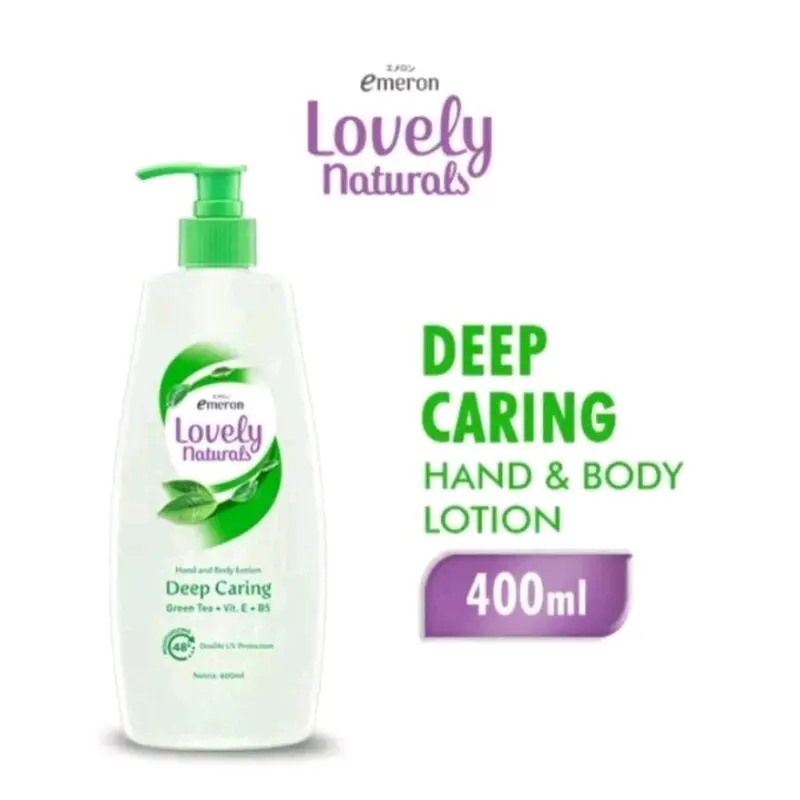 EMERON Lovely Natural Pump 400ml - Emeron Handbody Natural Lovely 400ml Avocado 1