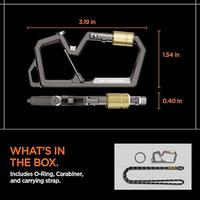 Gambar SPIGEN Gantungan Kunci Universal Keychain Rugged Carabiner LF101 Strap Gunmetal Bottle Opener - Gunmetal dari UniTAG Store Kota Administrasi Jakarta Barat 5 Tokopedia