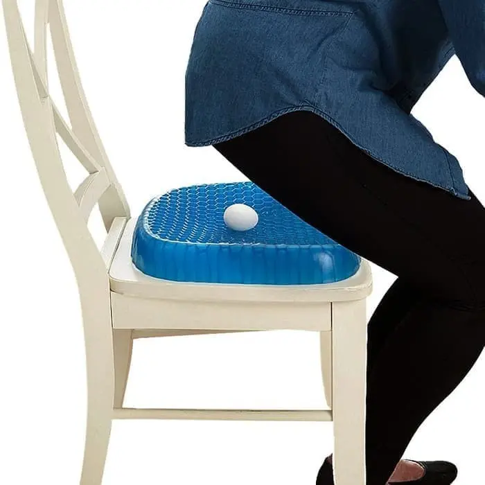Bantal Duduk Silikon super empuk nyaman Bantal Jok Kursi Mobil / Bantal Jelly Sarang MURAH Bantal Gel Silikon Alas Bantalan Duduk Kursi Kantor Sofa Mobil Empuk Cushion Jok Bangku Postur Lebah / Bantal Kesehatan Sarung bantal  sofa Alas Duduk 2