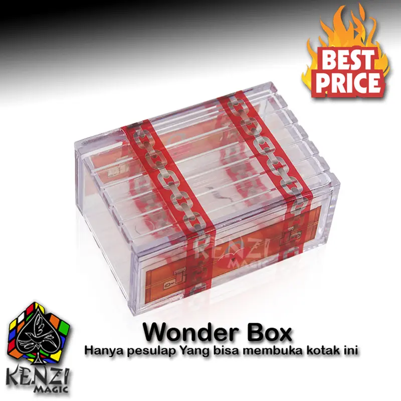 Wonder Box Alat Jahil jokes Mainan Sulap Kotak terkunci 2