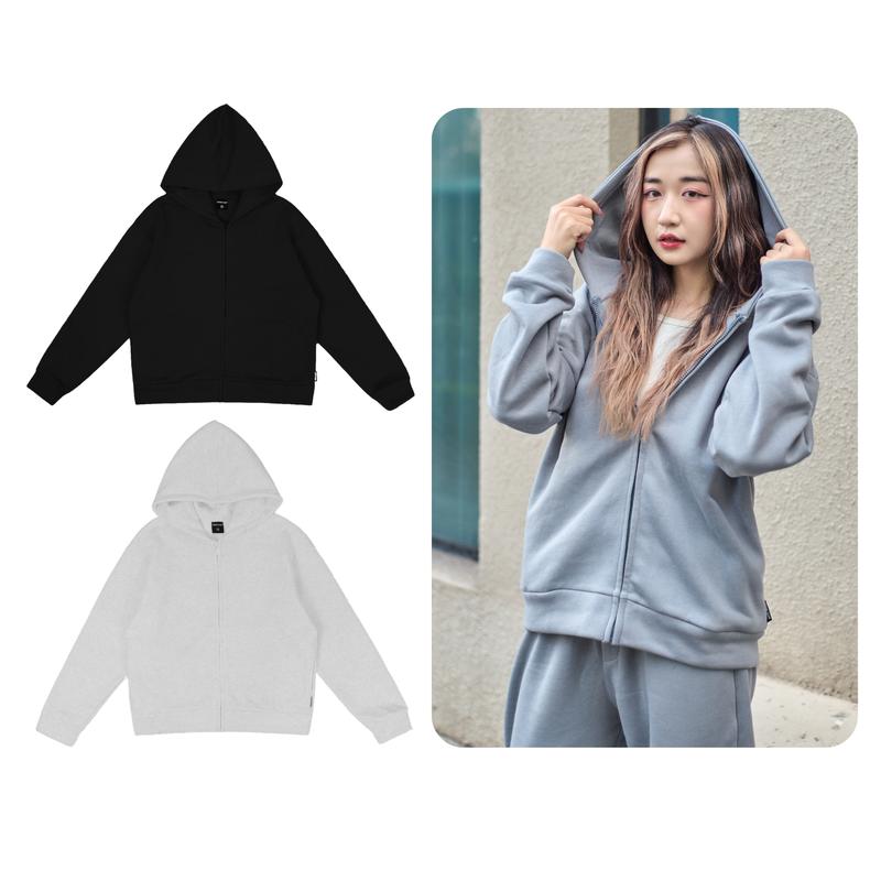  Áo khoác Hoodie Idle Jacket Odin Club Áo khoác có khóa kéo nam nữ unisex chất liệu vải nỉ bông 