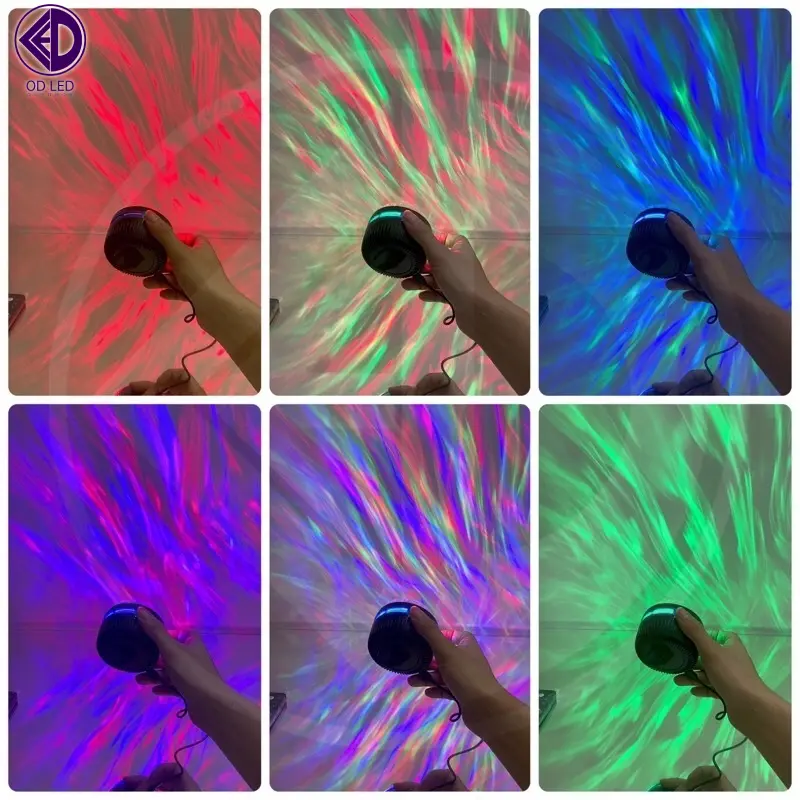 2-IN-1 Đèn ngủ Đèn GALAXY Cực Quang Đèn Chiếu Bầu Trời Sao,led decor đèn trang trí con mắt động đèn magic lights đèn trái châu xoay đèn led bay phòng đèn ngủ tích điện đèn xoay 360 độ 7 màu galaxy ngân hà đám mây đèn ảo giác 4