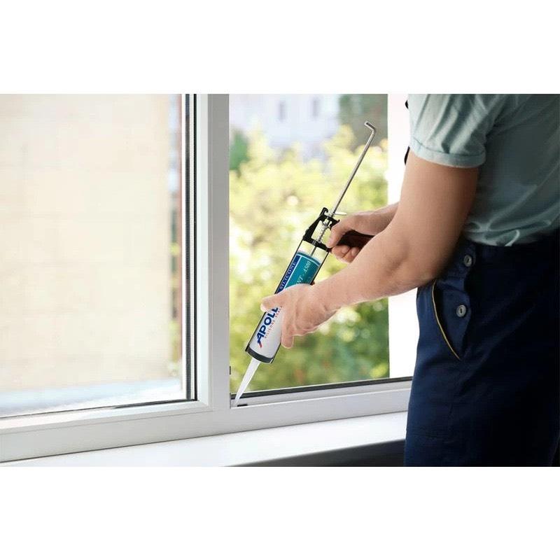 Product Introduction of Keo Apollo A500 chuyên dùng thi công nhôm kính, chống thấm chống đột, dán hầu hết vật liệu 4