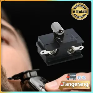 Tombol Switch On Off  Saklar Clipper Alat Mesin Cukur Rambut Kemei Wmark
