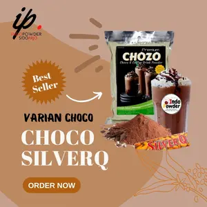 Bubuk Minuman Coklat rasa Silverq 1 Kg / Nyoklat Silverq / Choco Silverrqueen Powder 1Kg / INDOPOWDER