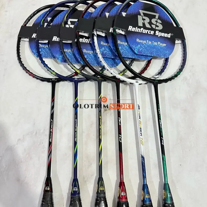 Raket Badminton RS MICRON SABER ZOOM 7 8 9 10 12 14 Original 2