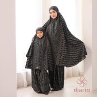 Gambar Diario - Mukena Dewasa Kaluna 2 in 1 - Navy Blue dari Diario Kab. Bandung 4 Tokopedia