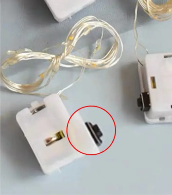 Đèn Led mini siêu sáng dây Đồng Fairy Light Dài 1m /2m/3m sử dụng Pin AA / sẵn pin 2