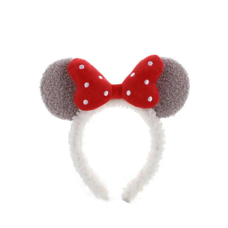 BD055 BANDO BULU MOTIF PITA  MINNIE MOUSE LUCU BANDO FASHION LUCU 1