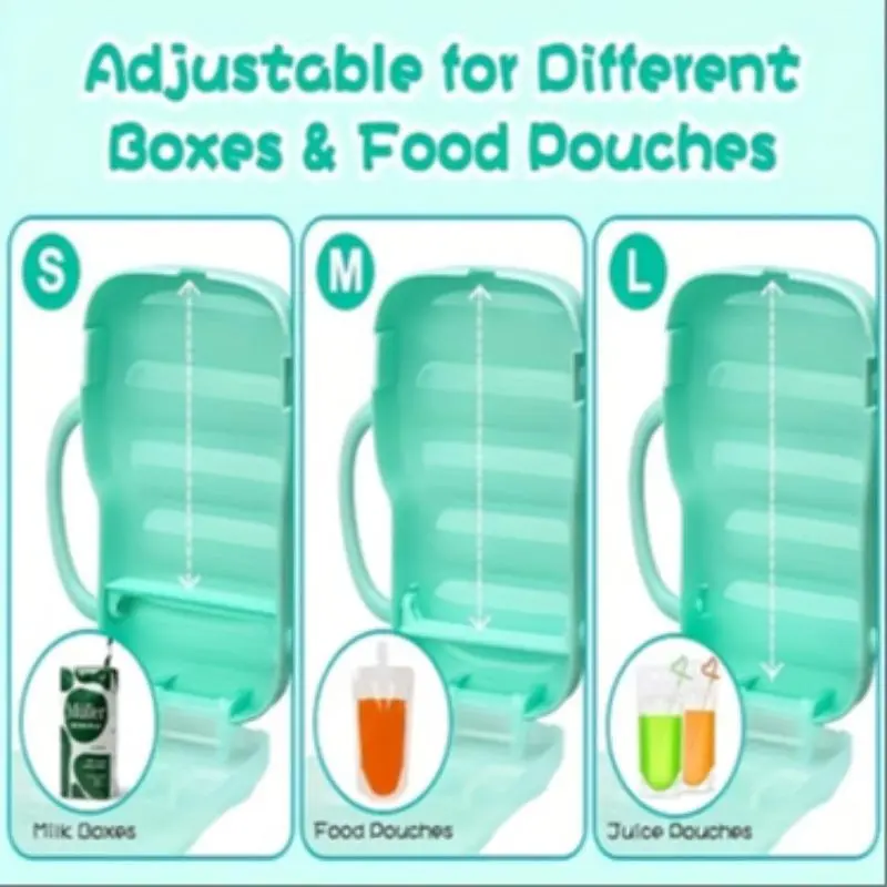Baby Fruit Juice Feeder, 1/2 Counts Reusable Baby Fruit Feeder Pacifier, Baby Fruit Feeder Pacifier, Baby Food Supplement Feeder, Baby Food Grasping Toy 5