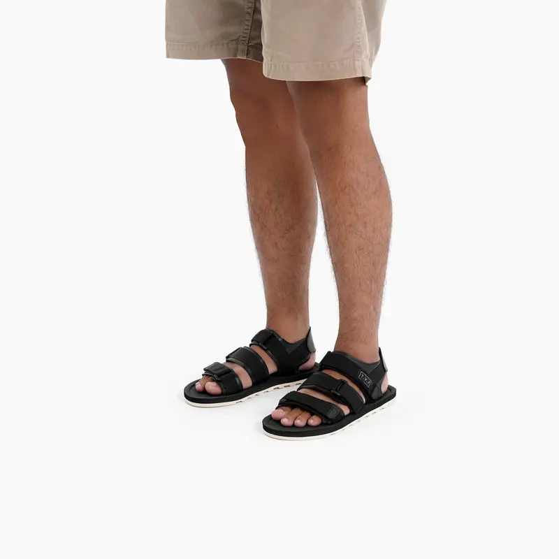 TVF Footwear - Sandals - Rainier (White Black) 2