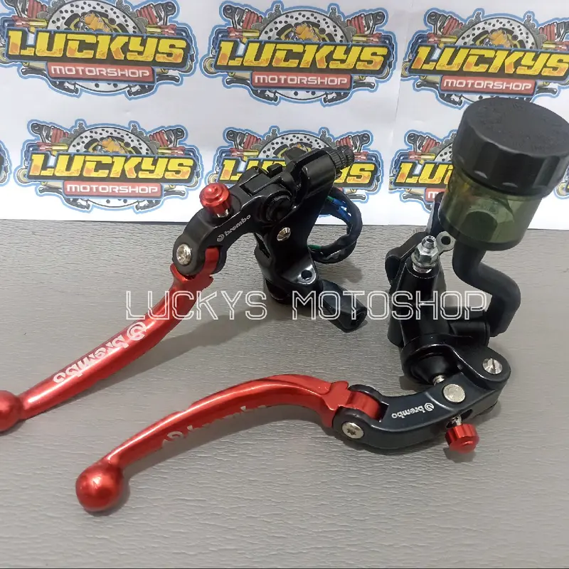 MASTER REM RADIAL MODEL RCB S1 ACCOSATTO SET KIRI KANAN PNP MOTOR NINJA /R15 /R25 /SATRIA FU /RX KING /SONIC /CBR /NINJA 250 /TIGER /GL PRO /SCOOPY /FINO, DLL 6