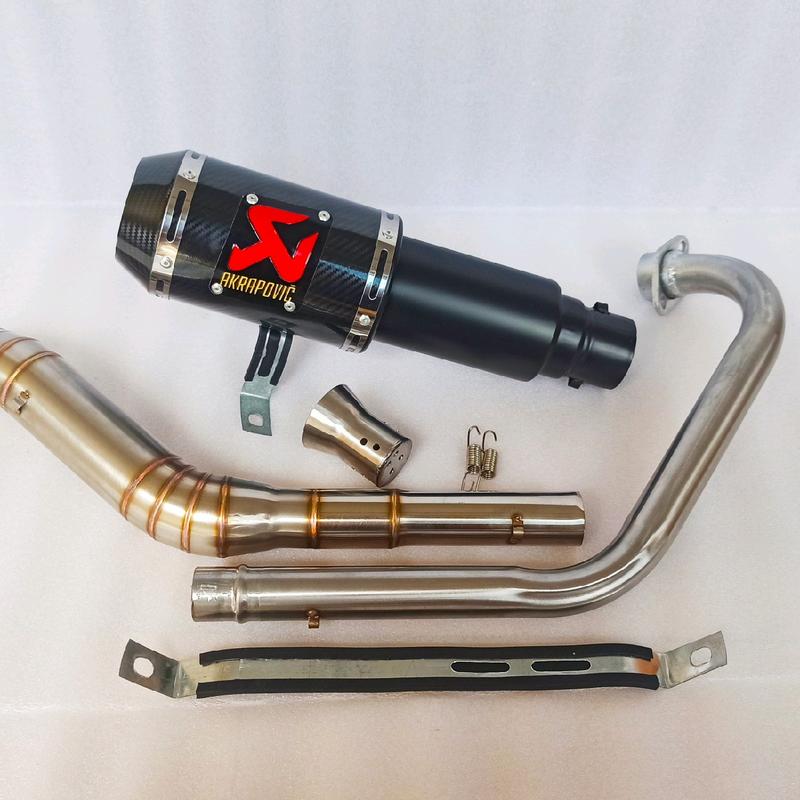 Knalpot Akrapovic Lorenzo gp M1 FREE DB KILLER Vixion R15 Xabre Byson Cb150r Cbr150 Verza Megapro Sonic Cs1 Satria Fu Dll 1