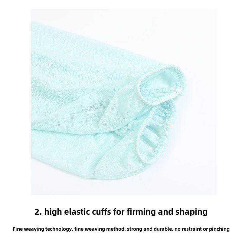 Product Introduction of Lace sunscreen ice sleeves Thin driving sunscreen Loose cool sleeves Women's ice silk sleeves Summer breathable 6