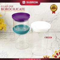 Gambar SUBRON Toples Jar Kaca Borosilicate Bulat Kue Makanan 400ml 750ml 1000ml Tutup Kedap Udara - 400ml RANDOM dari SUBRON KITCHENWARE Kab. Bandung 3 Tokopedia