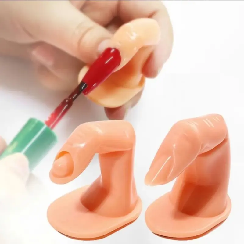 Ngón tay Giả Học Làm Nail Chuyên Dụng,Dụng Cụ Trong Bộ Thực Hành Vẽ Trang Trí Hoăc Làm Móng 4