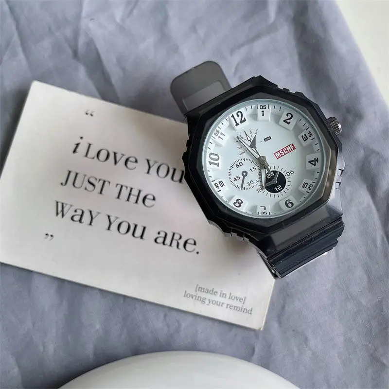 Fashionable High-end Men's WatchMillennium Style Personality Retro Large Dial Men and Women Same Watch Trendy Fashion Student Youth Handsome Good-looking