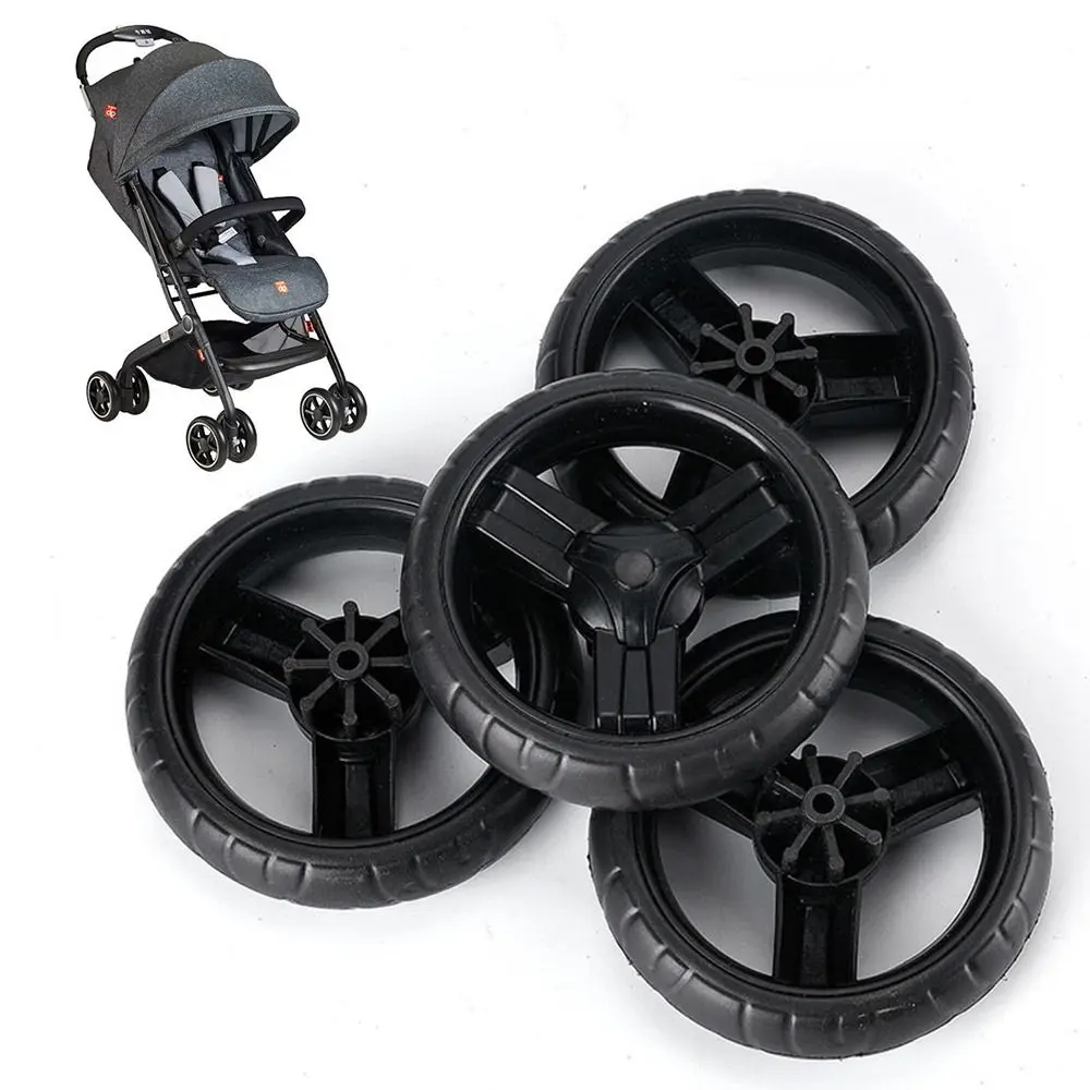 Bánh xe đẩy, Bánh xe nôi trẻ em linh hoạt, Chất liệu EVA, Bánh xe lăn cho giỏ hàng, Bánh xe lốp, Bánh xe đẩy du lịch