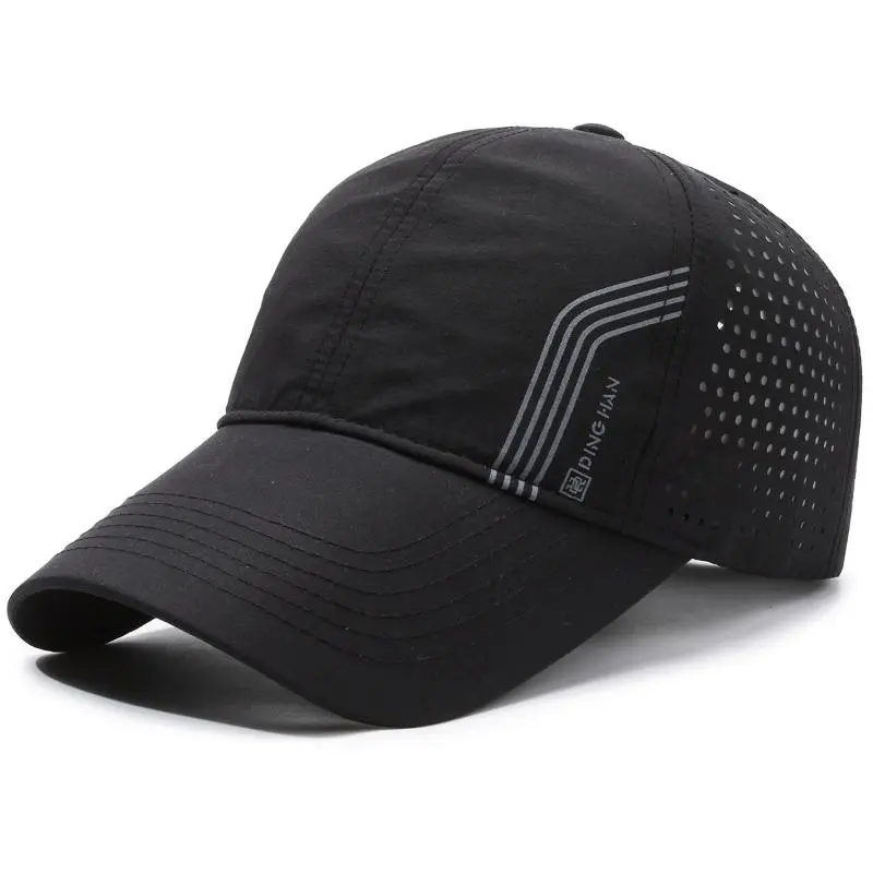 Lightweight Baseball Cap with Breathable Mesh Back, Wide Brim, Adjustable for Outdoor Sports & Travel, Available in Multiple Colors  Golf Hat 6
