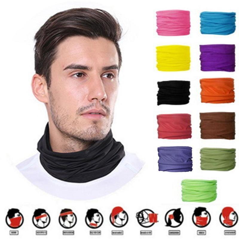 Khăn Trùm Đầu Ma Thuật, Đa Năng, Thích Hợp Để Đạp Xe Ngoài Trời, Chống Nắng, Có Thể Dùng Làm Khăn Bandana, Làm Mát, O0M7 6