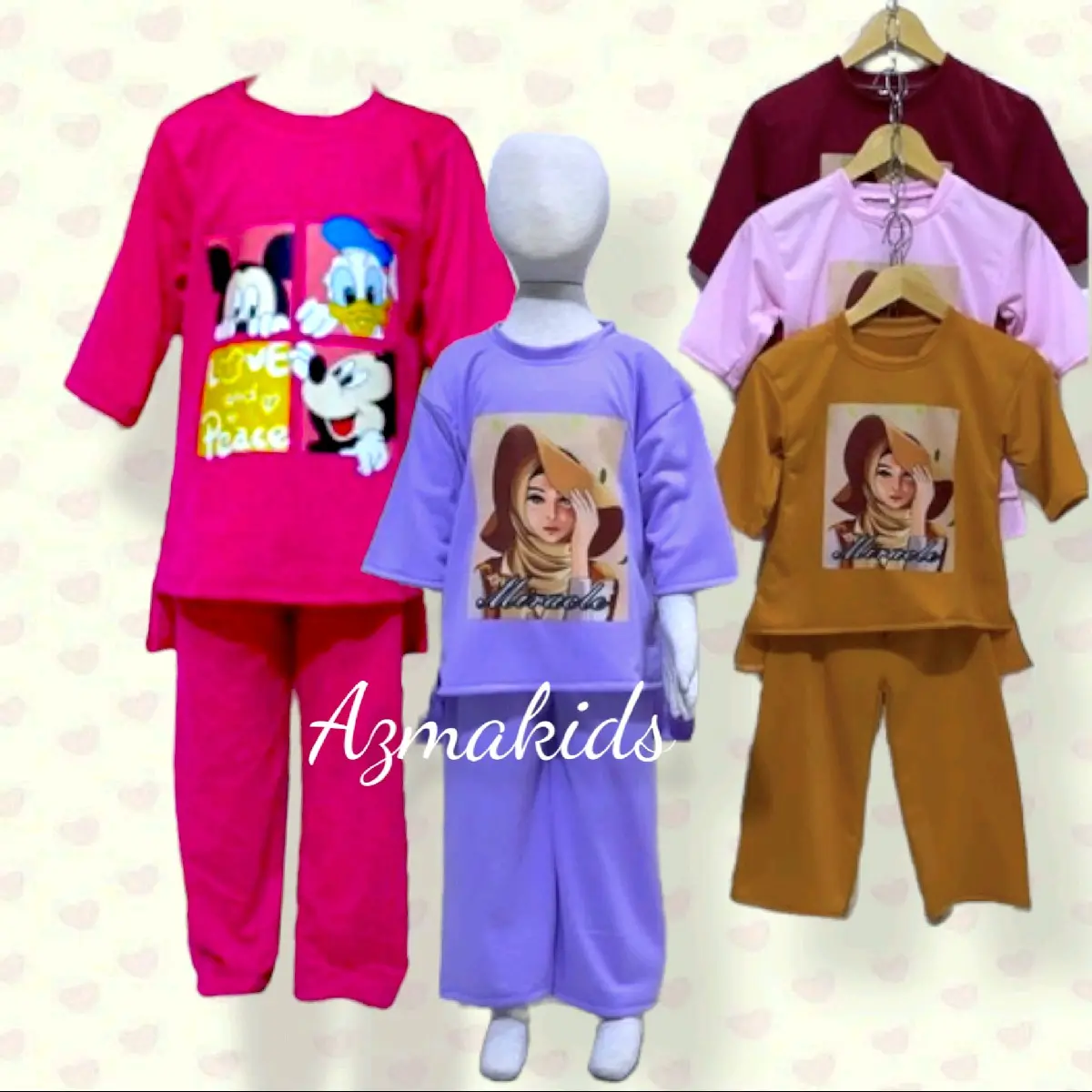 SETELAN JEJE SLEBEW  /SETELAN ANAK 1-10TH