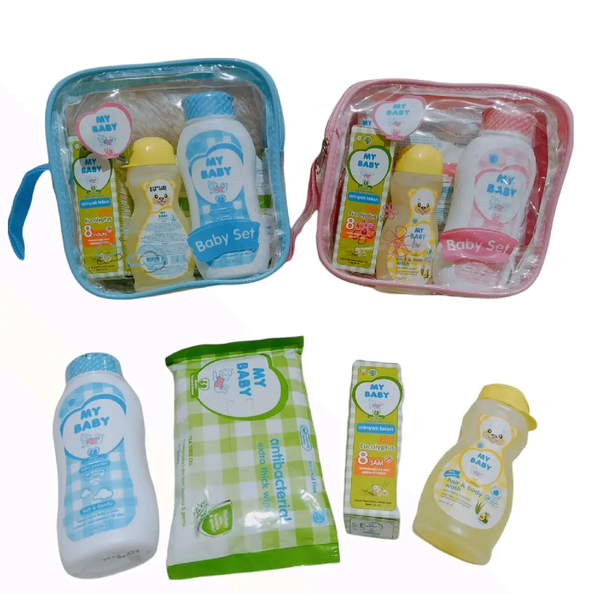 Gift Set My Baby Shampo Sabun Bedak Tisu Basah Bayi
