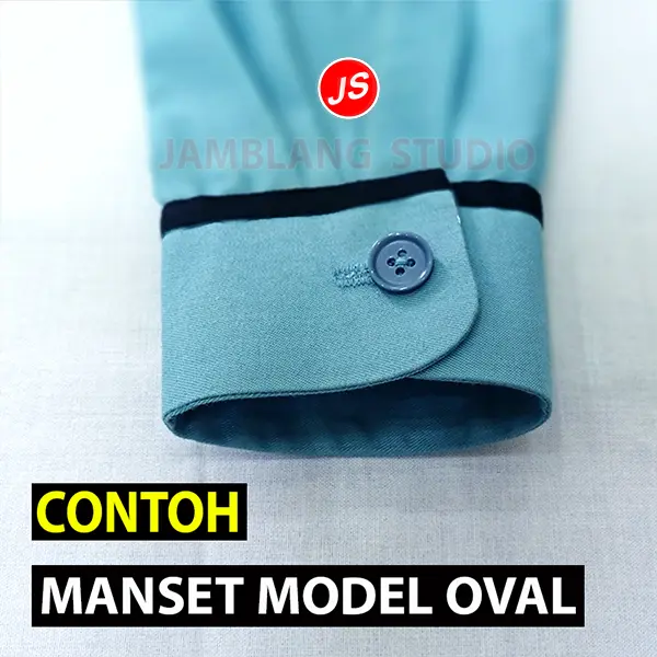 Pola Mal Manset Kemeja All Size [Pola Manset Jamblang Studio] 6