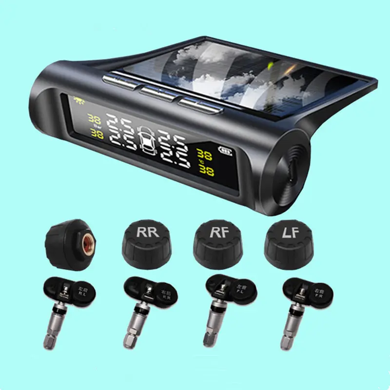 Cảm biến áp suất lốp TPMS dùng cho ô tô, đồng hồ đo áp suất lốp ô tô
