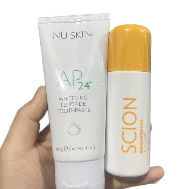 Combo kem đánh răng AP24 và lăn khử mùi Scion 75ml chính hãng