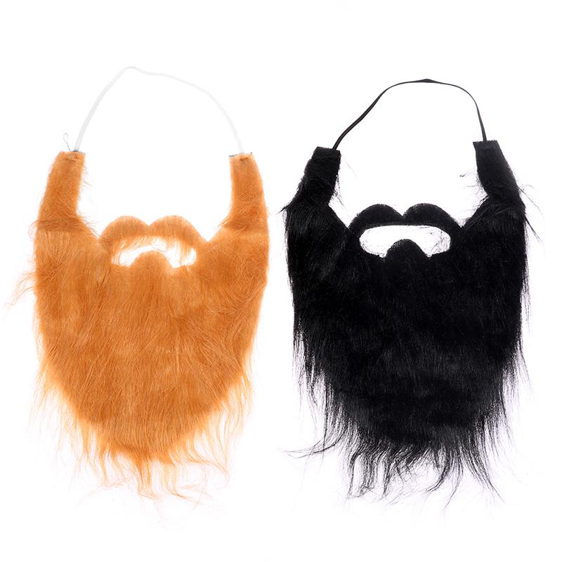 Product Introduction of [HOU]Handmade Wig Beard Hats Crochet Mustache Knit Halloween Party Decoration Moustache Men Women Festival Caps Face Beard Wig Props 22
