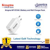 Gambar Kingma NP-FZ100 with Type-C USB Port Paket 2 Battery 2 Wall Charger dari Sentra Digital Kota Surabaya 2 Tokopedia