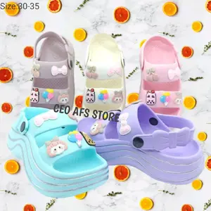 Sandal Selop Anak WanitaSandal Fuji Anak Wanita Sandal Anak Perempuan Motif Pita Fashion