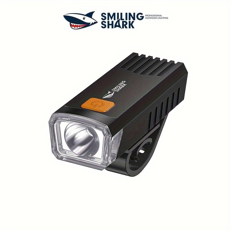 Product Introduction of Smiling Shark Super Bright LED Bicycle Light, Rechargeable Headlight with 4 Modes Suitable for Mountain Bike, Road Bike, Easy Installation 11