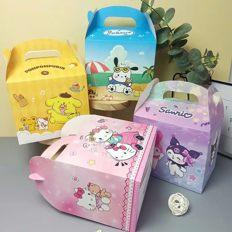 Hộp quà tặng sinh nhật cho trẻ em /Hộp kẹo Hello Kitty Melody Kuromi 8