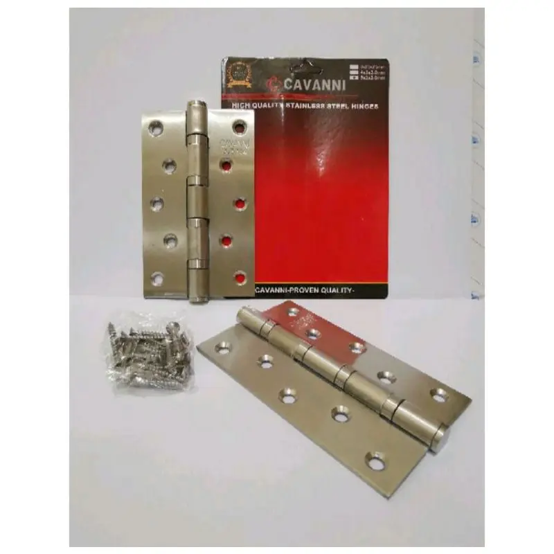 Engsel Cavanni 5'x3"x3MMx4BB Stainless SUS 304/Engsel Pintu 5 inch Stainless SUS 304 1