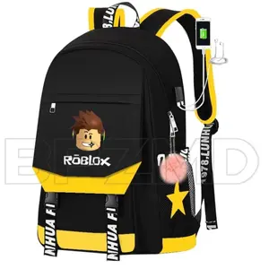 ALESHA BAGS Tas Sekolah Anak TK SD Laki Laki Perempuan Roblox List Terbaru 2025 Ransel Fashion