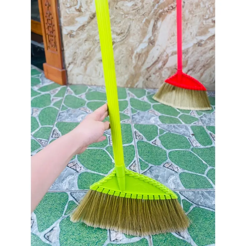 Combo 2 Chổi Nhựa Siêu Bền Đệp Không Thấm Nước Quét Nhà Sân Vườn Tiện Lợi chổi  bông 7