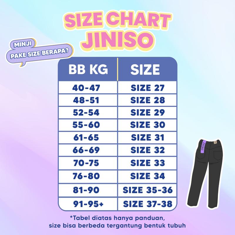 Product Introduction of HANDS UP - JINISO Cargo Baggy Celana Jeans Wanita Highwaist 0